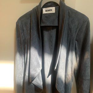 BB Dakota Blue Suede Jacket